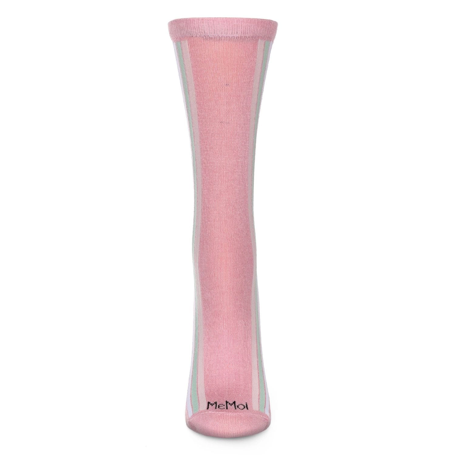MeMoi Women's Fearless Rayon From Bamboo Crew Socks