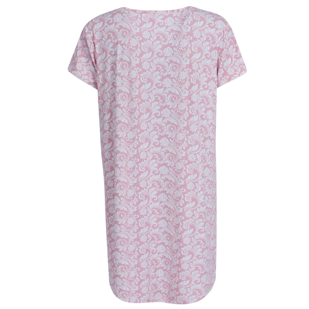 Gabriella Women's Patterned Short Sleeve Sleep Gown