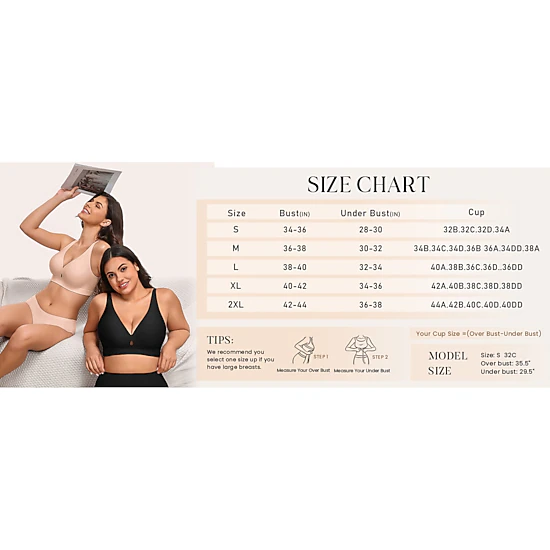 Avidlove Women's Seamless Wireless Full Coverage Bralette