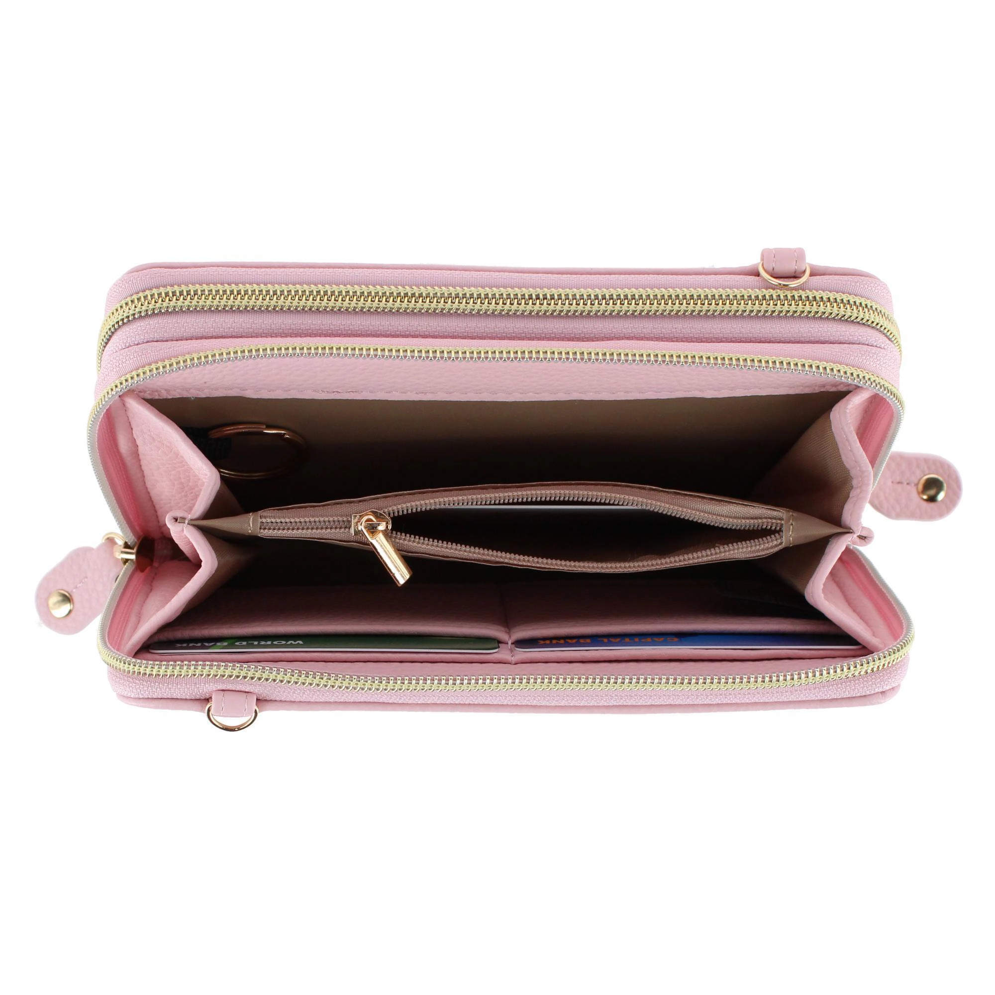 Buxton Women's Styling Premium Faux Leather Ultimate Organizer