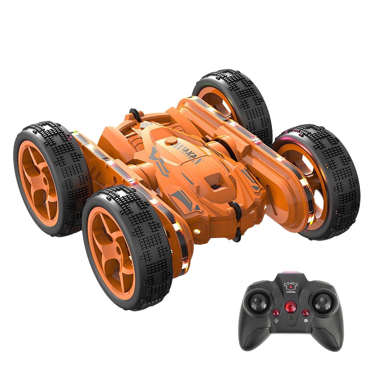 GBruno 2-in-1 Stunt Car Remote Control Off-Road Racer