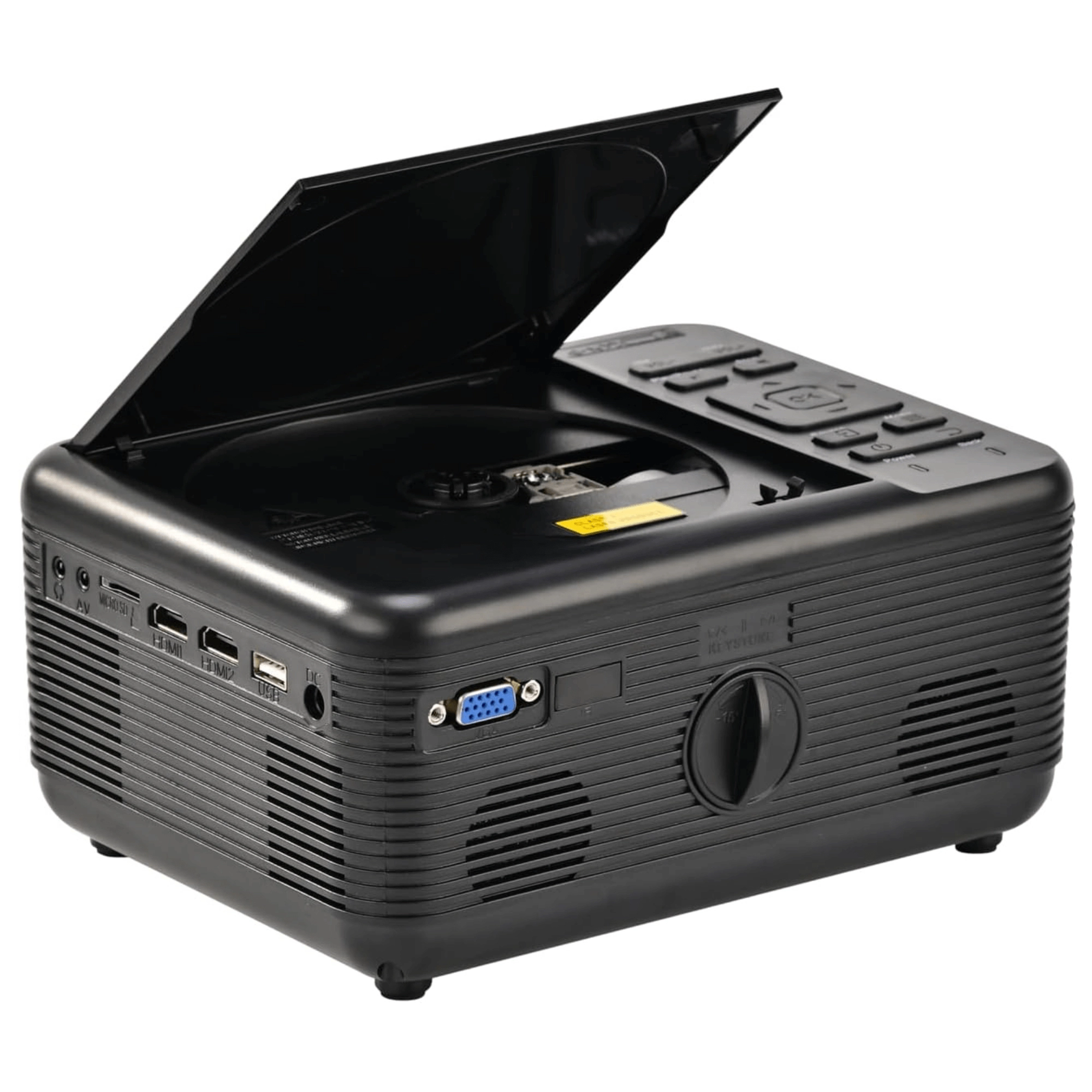 Emerson 120" Home Theater LCD Projector with Built-In TV Tuner and DVD Player