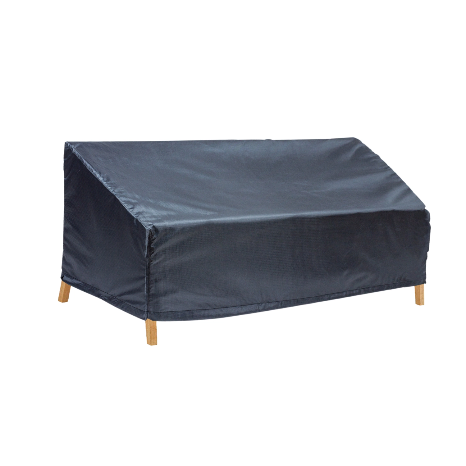 Summerset Shield Gold 2-Layer Polyester Fabric Outdoor Sofa Cover - 86x35", Charcoal Grey