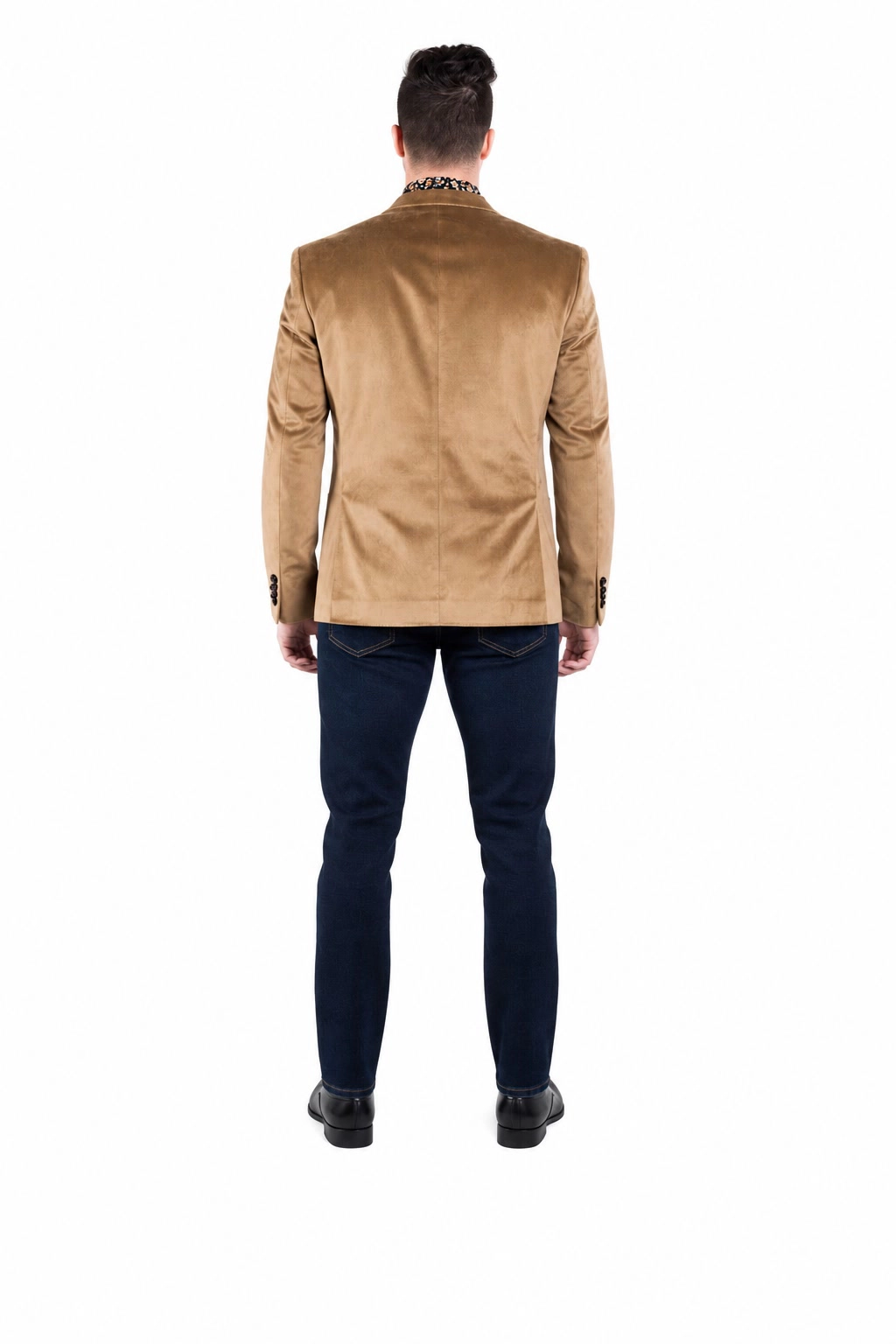 Elie Balleh Men's Slim Fit Velvet Sportcoat