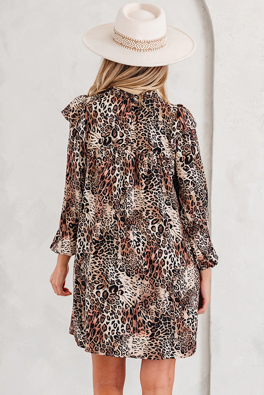 Threaded Pear Women's Lily Sleeve Loose Mini Dress