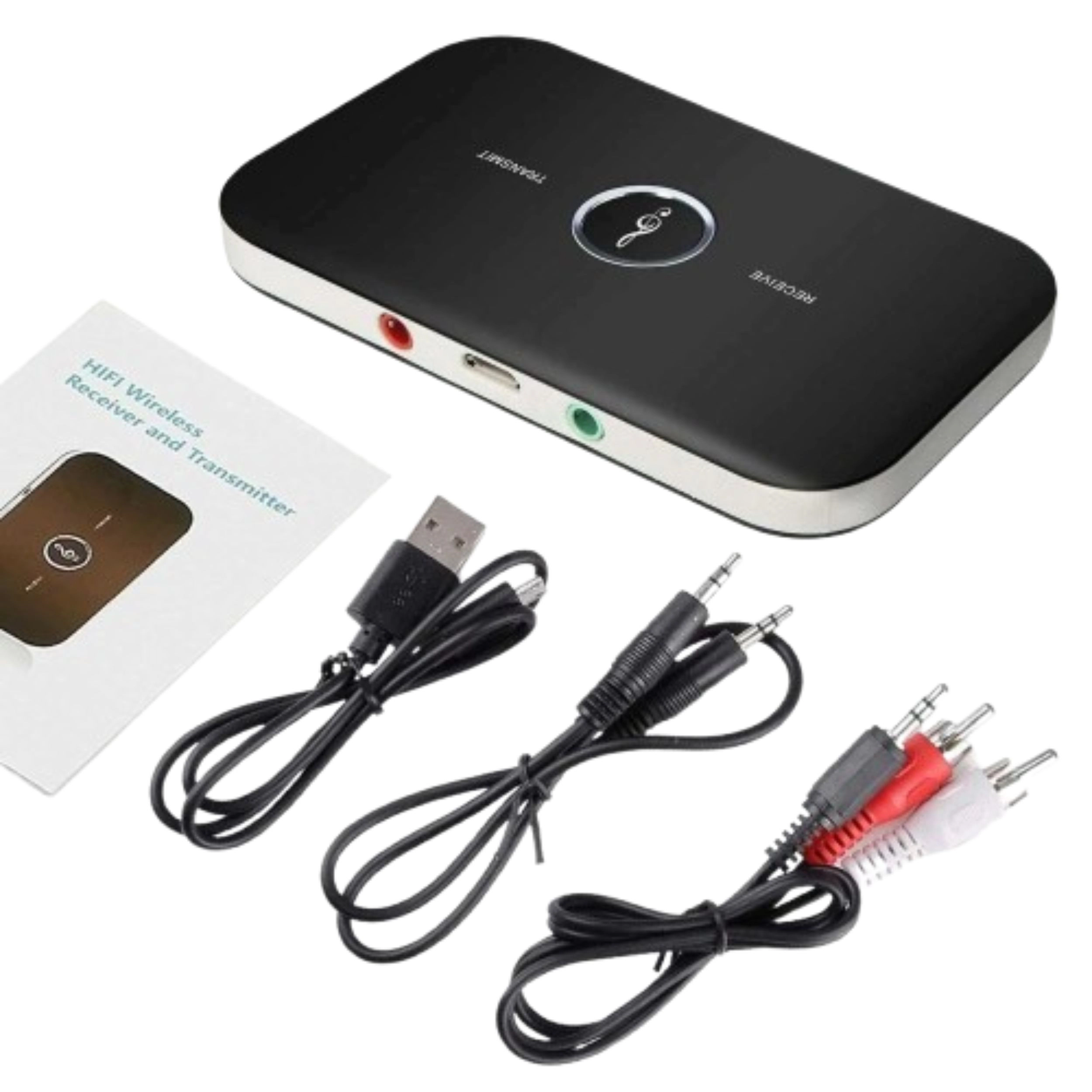 Home Collection Bluetooth 4.1 Transmitter Receiver 3.5mm Audio Adapter