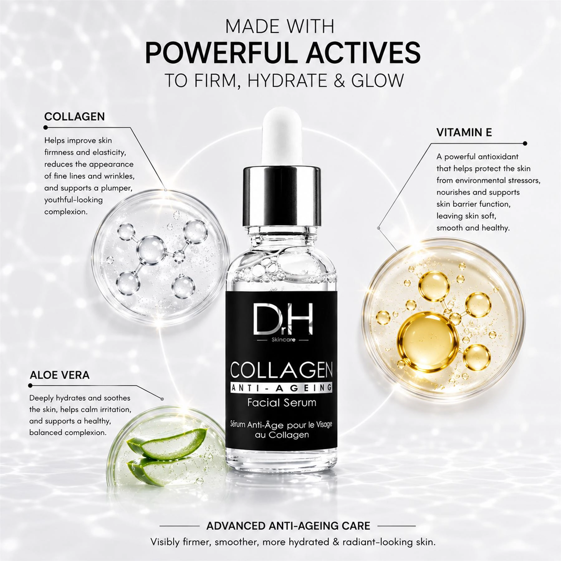 Dr H Anti-Ageing Collagen Facial Serum 30ml