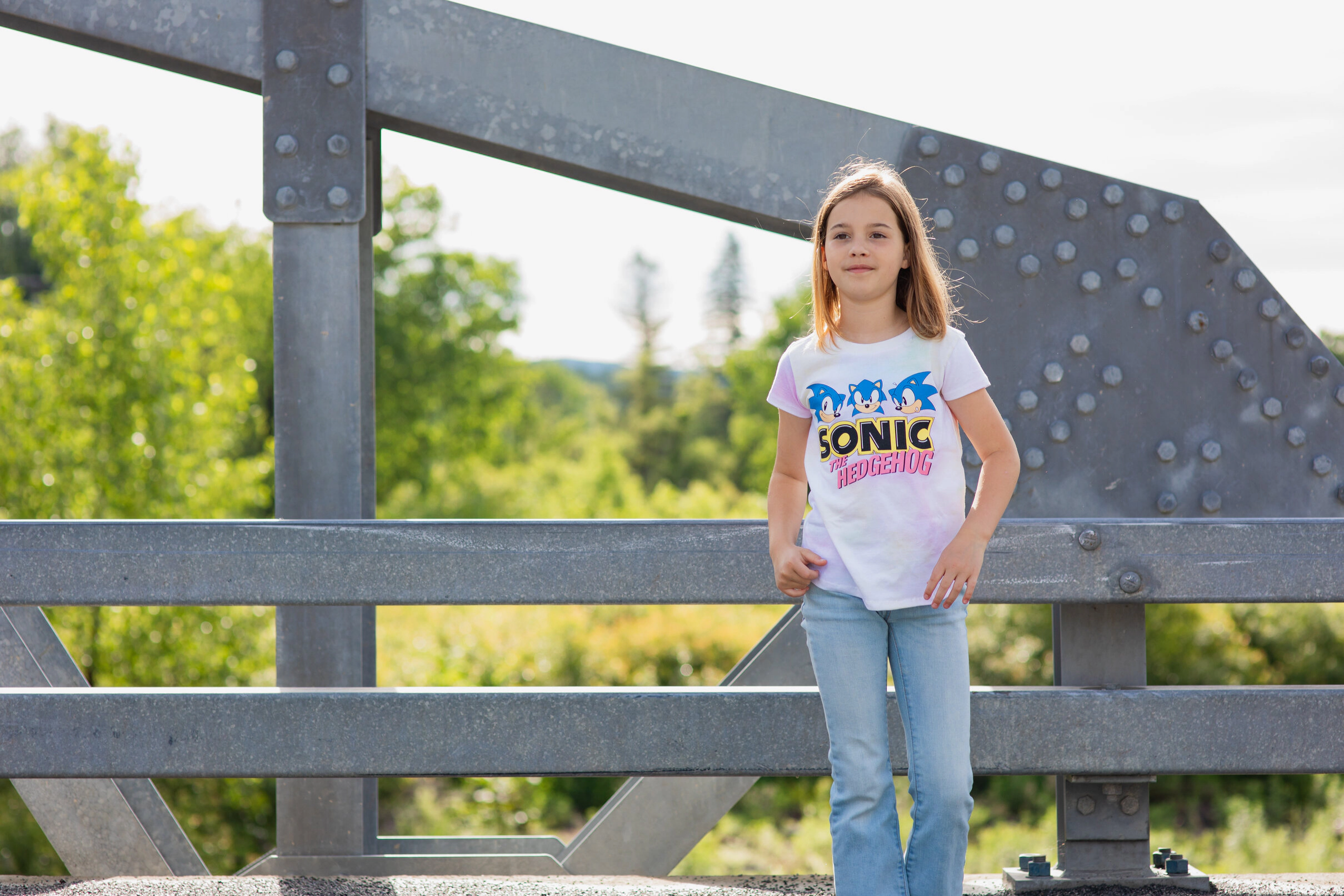 SEGA Sonic the Hedgehog Girls' 2-Pack T-Shirts