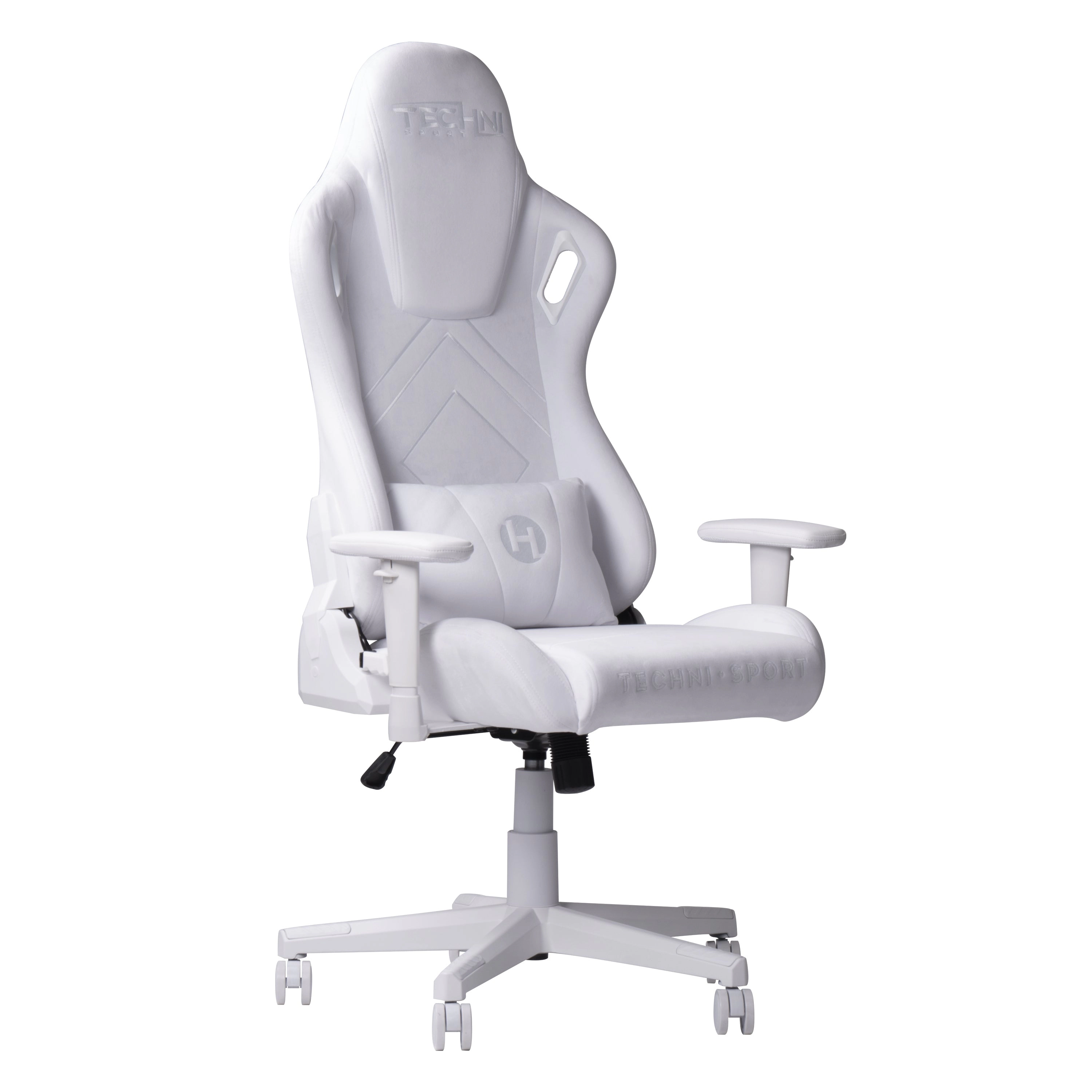 Platinum-Level Gaming Chairs Velvet Memory Foam Gaming Chair with 150° Recline and Adjustable Lumbar