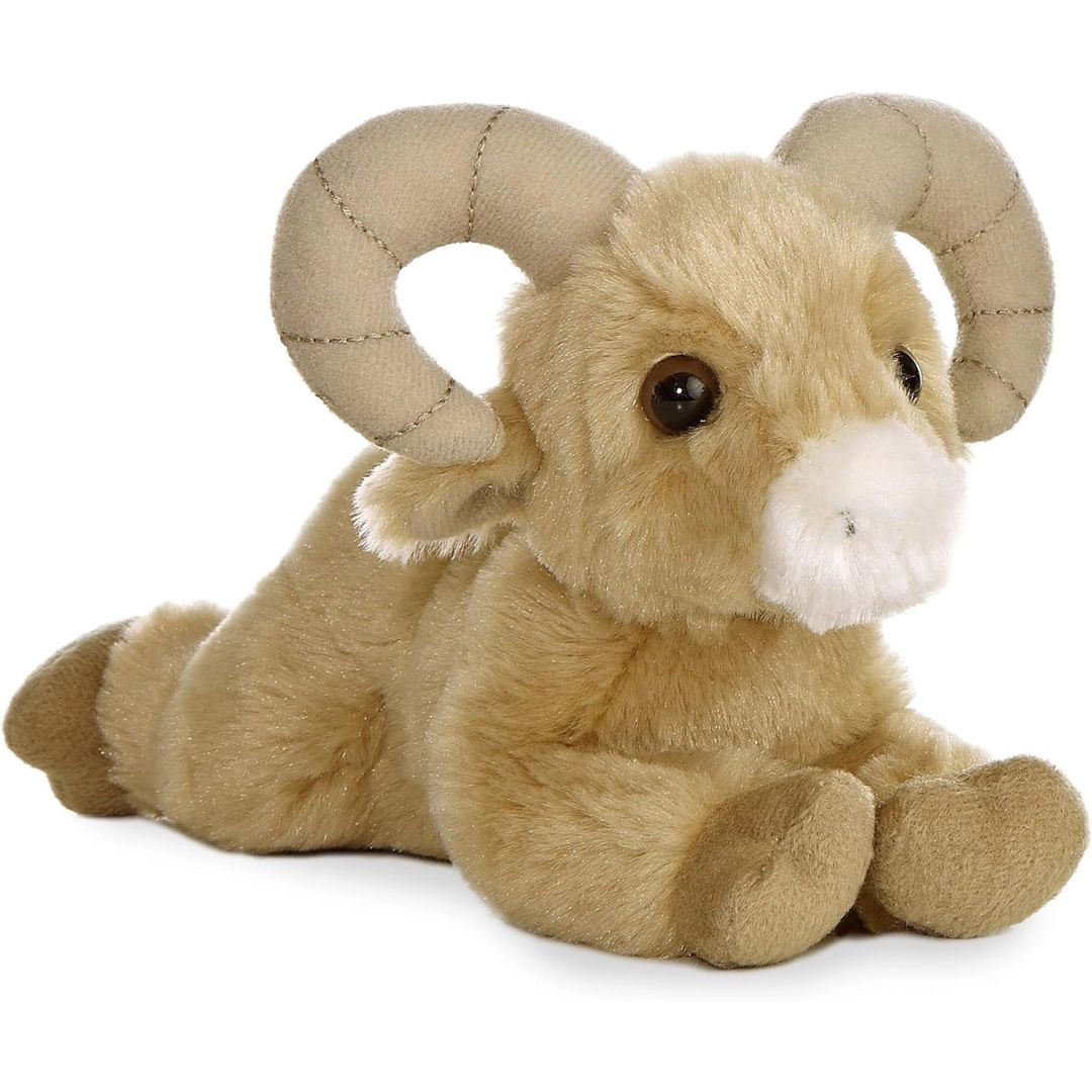 Aurora Mini Flopsie Bighorn Sheep 8-Inch Stuffed Animal Plush