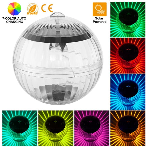 GBruno Solar LED Floating Pool Light