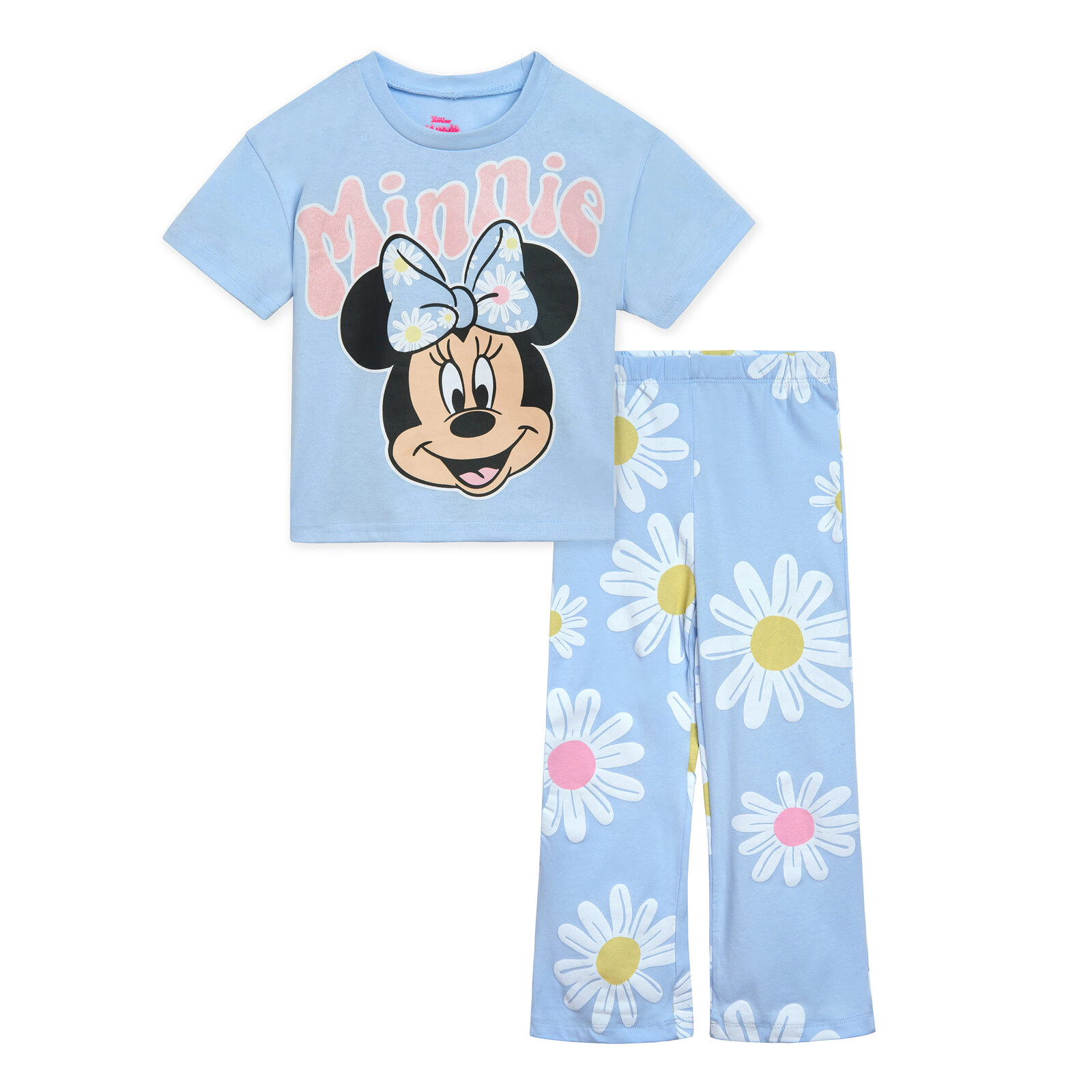 Disney Minnie Mouse Girls' 2-Piece T-Shirt and Leggings Set