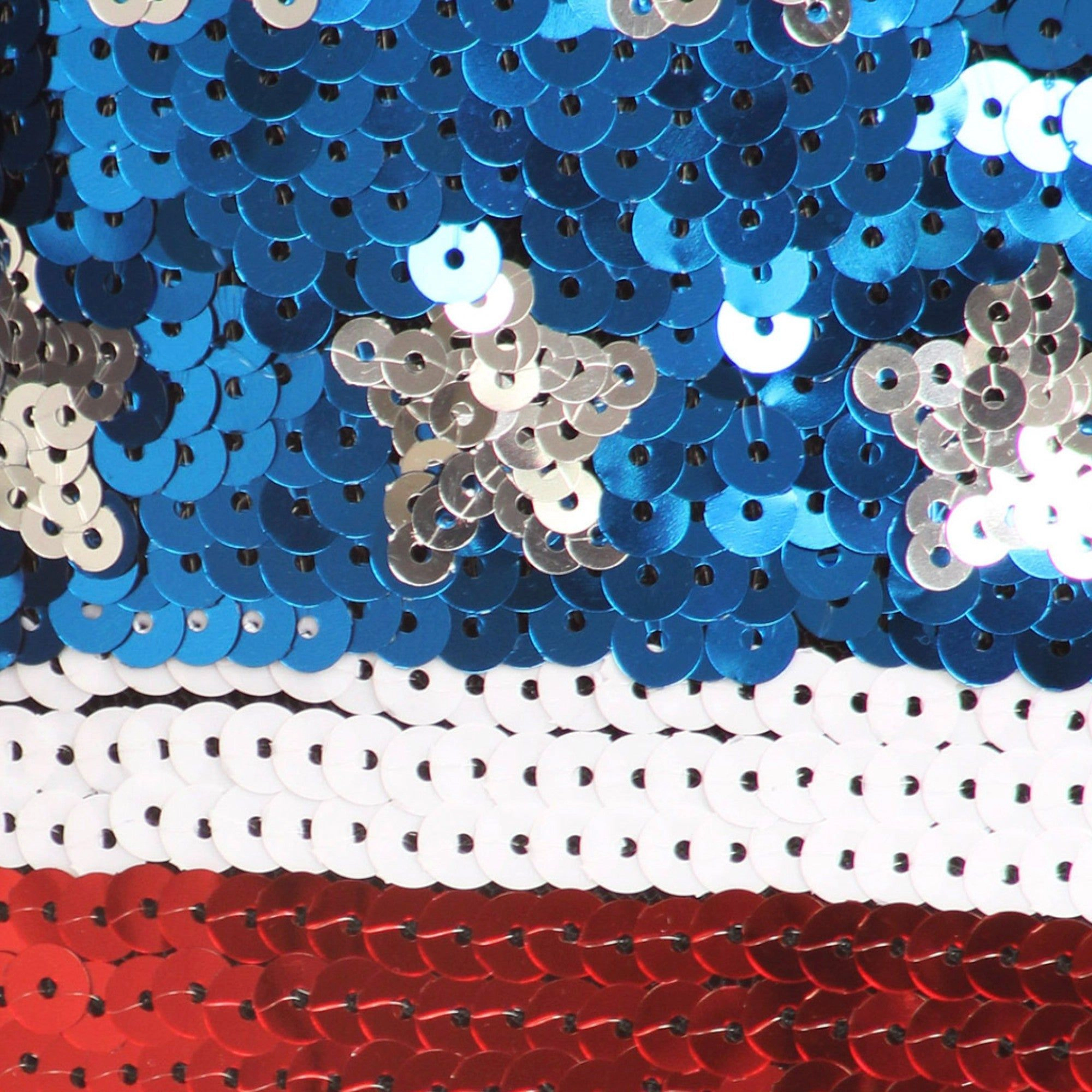 Anna-Kaci Women's Spaghetti Strap USA American Flag Patriotic Sequin Dress