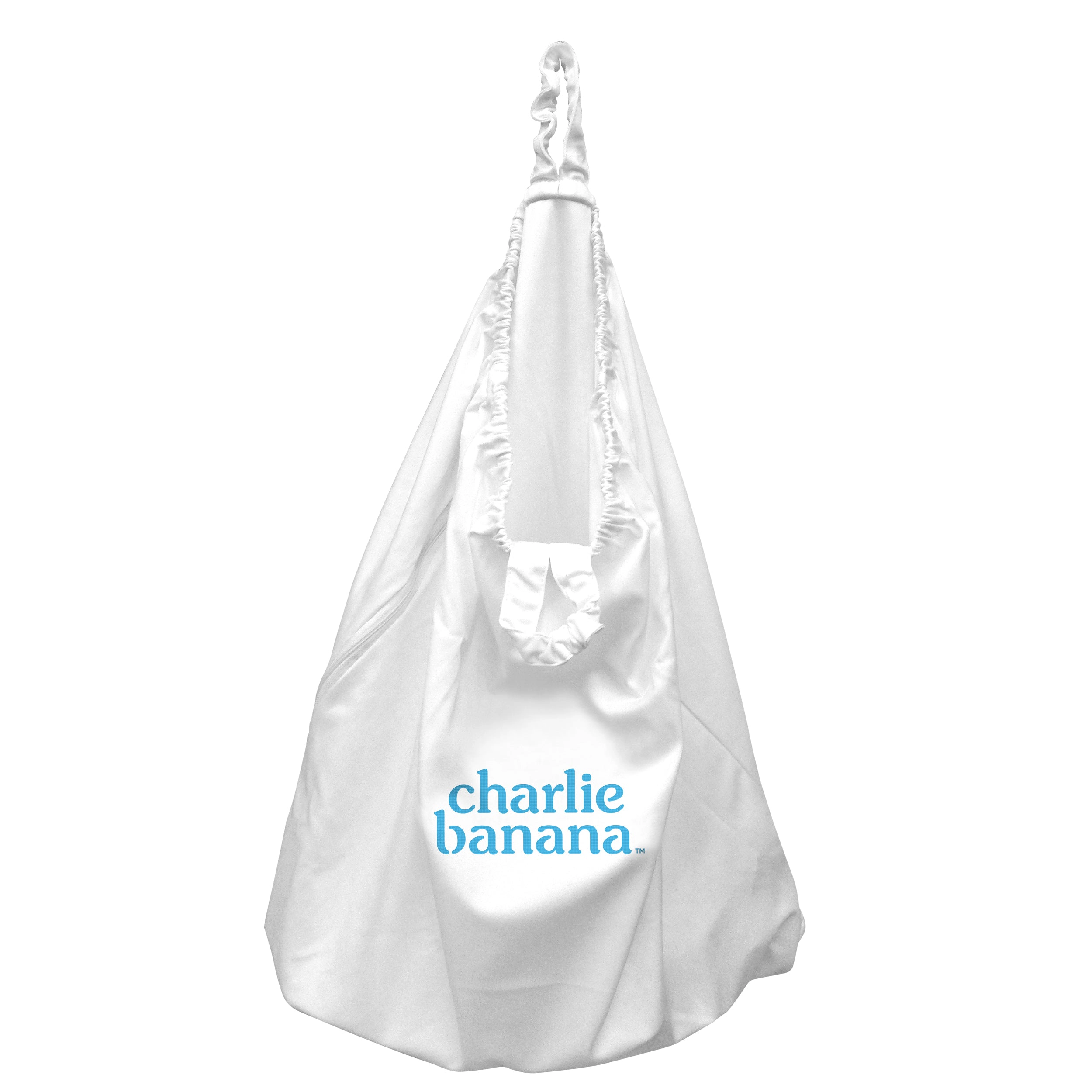 Charlie Banana Hanging Diaper Pail - White
