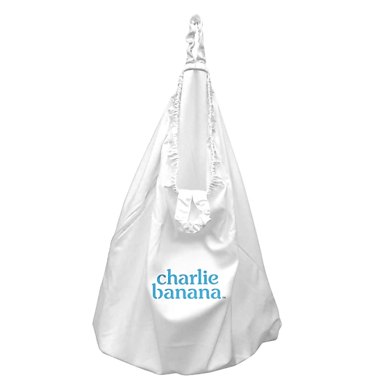 Charlie Banana Hanging Diaper Pail - White