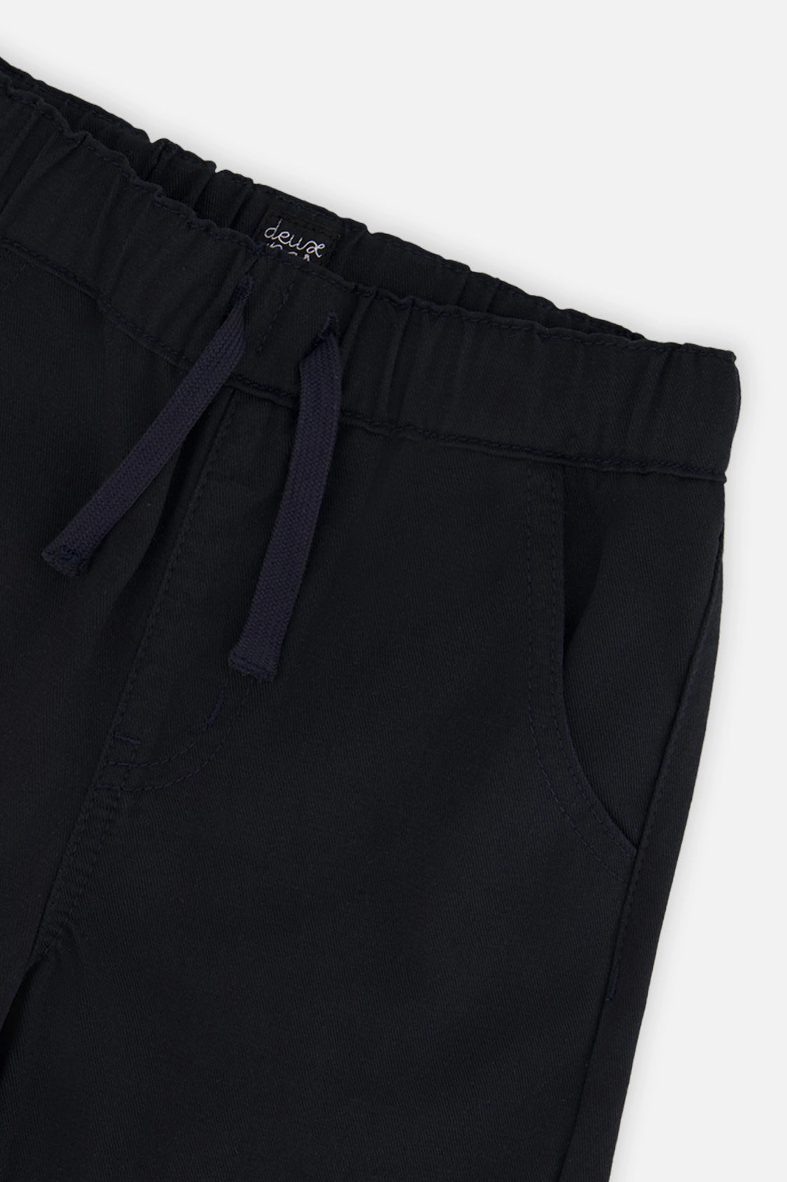 Deux par Deux Boys Twill Pants with Cargo Pockets