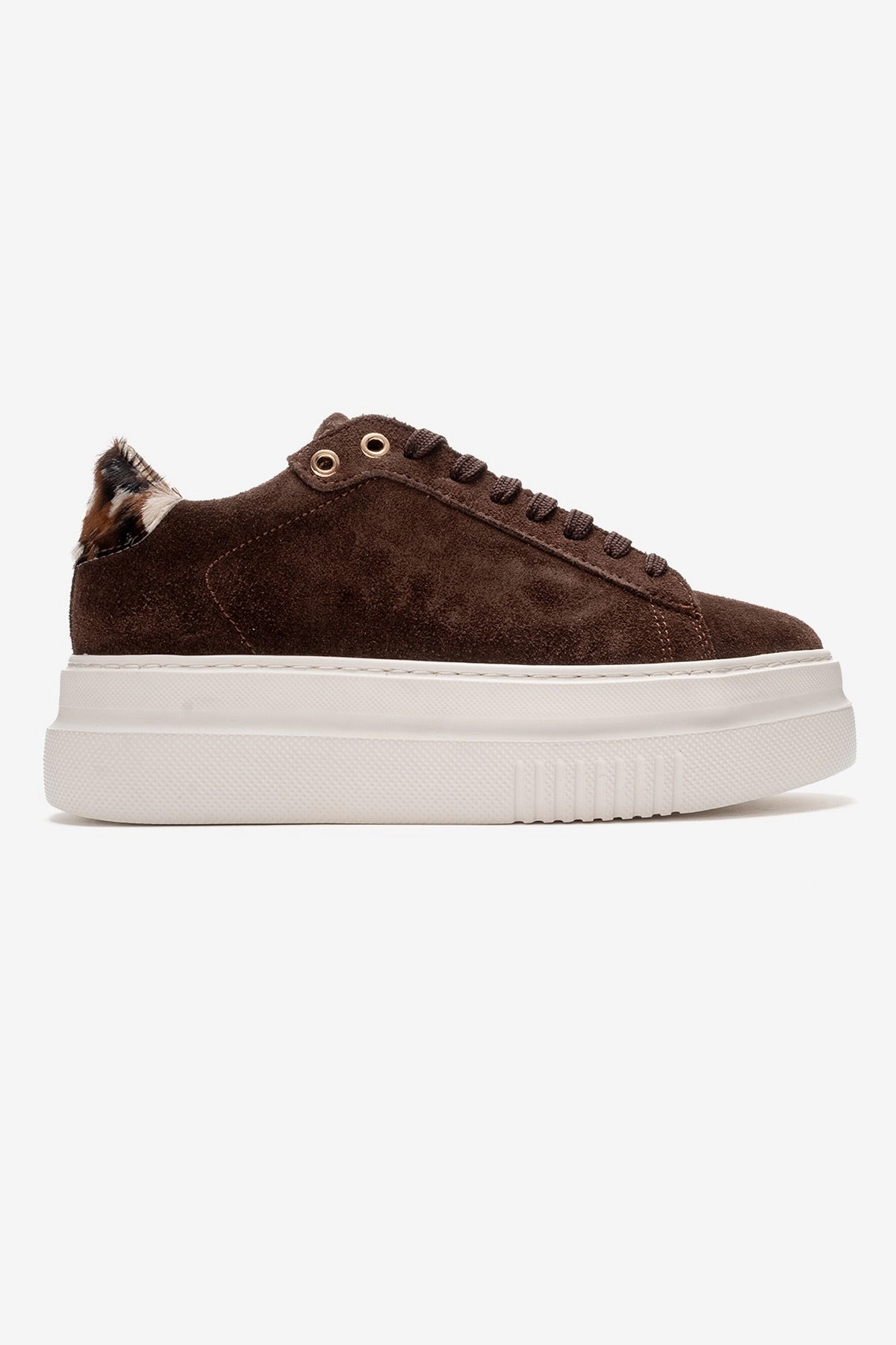 Forever & Always Womens Nera Leather Casual Sneaker
