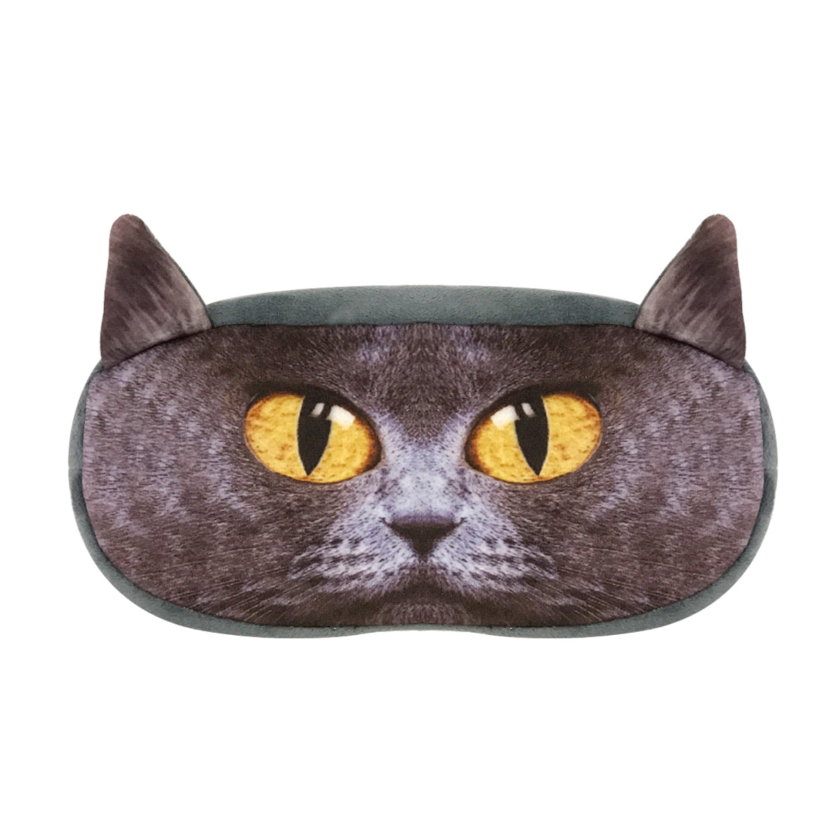 Wrapables 3D Animal Cats & Dogs Pencil Pouch, Tiger Stripe, Gray