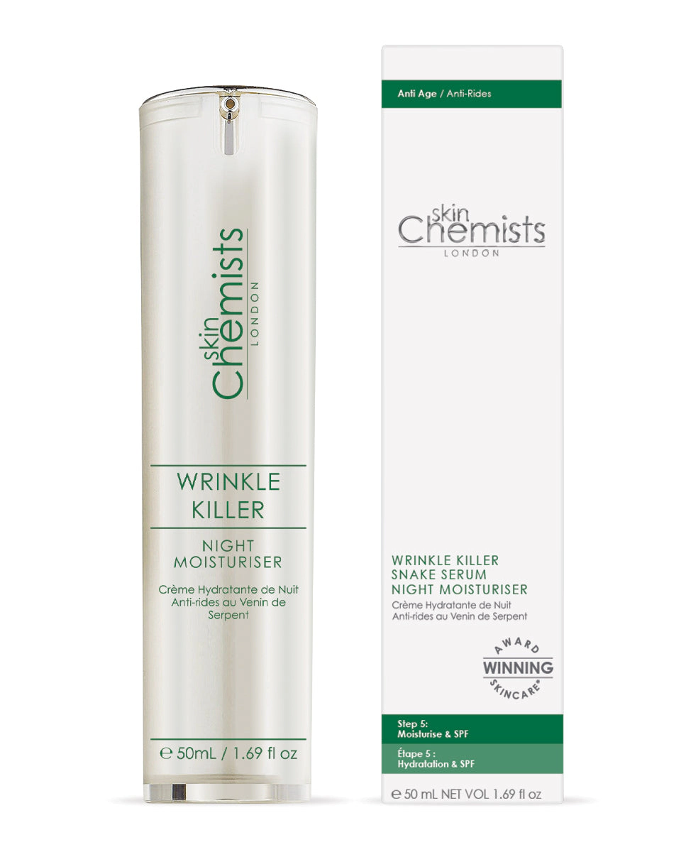 skinChemists Wrinkle Killer 1% Syn-Ake Night Moisturiser 50ml