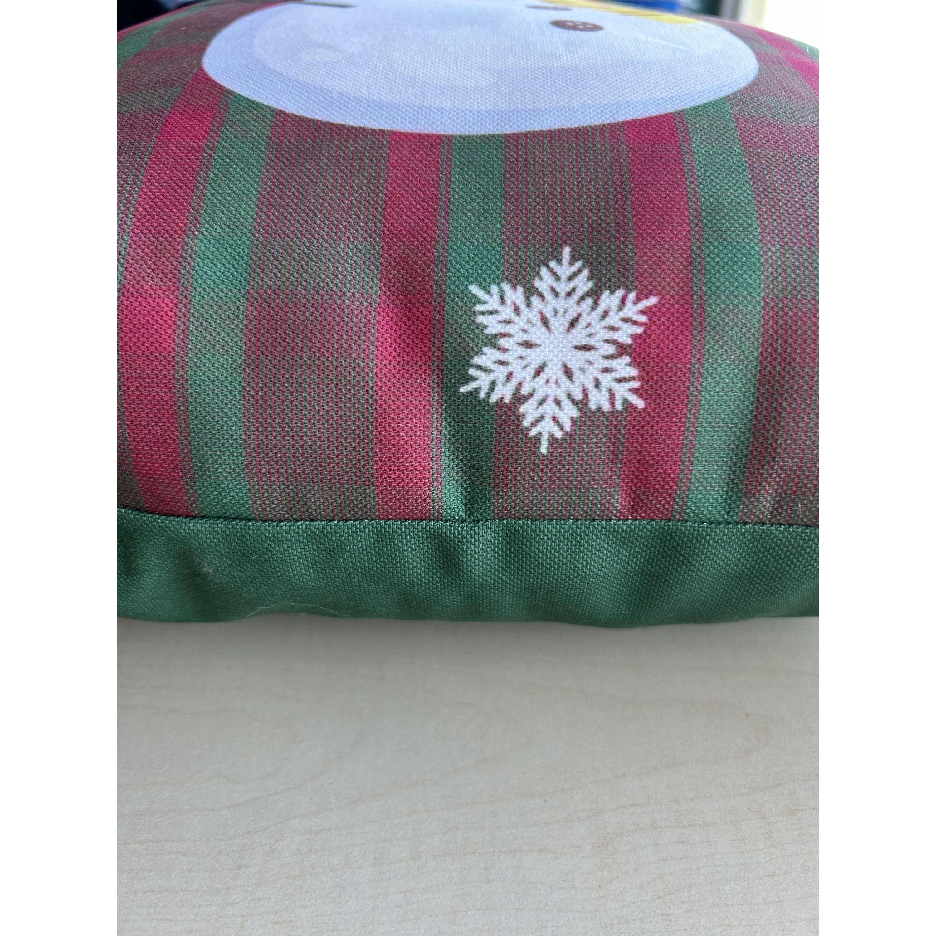 Wear Sierra Christmas Snowman Throw Pillow Cover