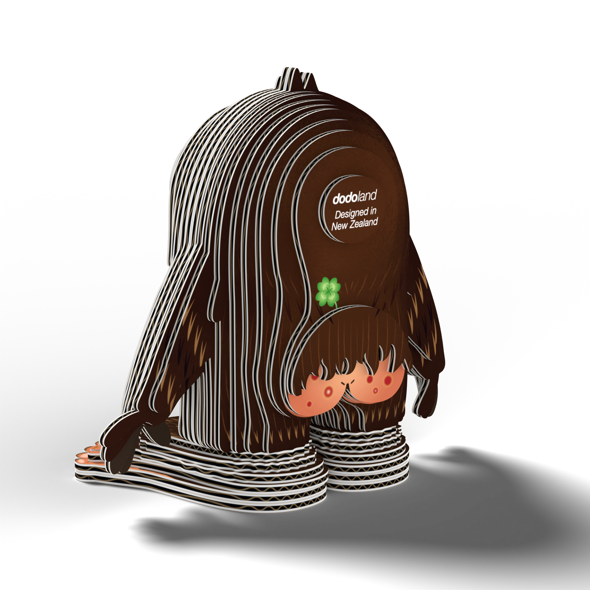 EUGY Sasquatch 3D Puzzle - contains 31 puzzle pieces