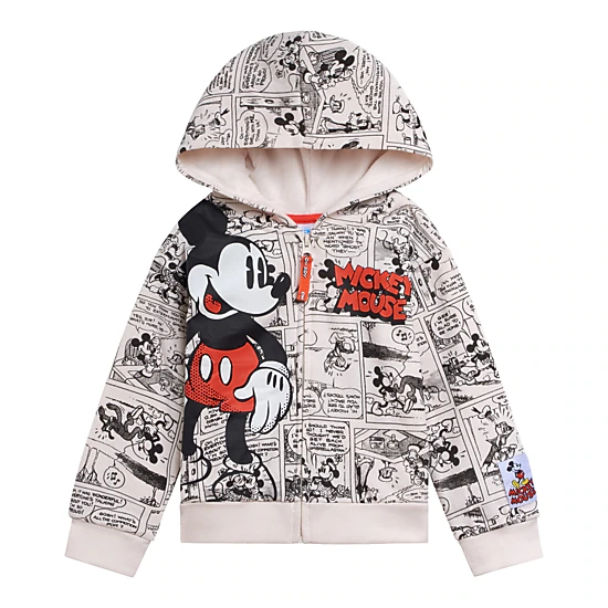 Disney Boys' Fleece Zip-Up Hoodie