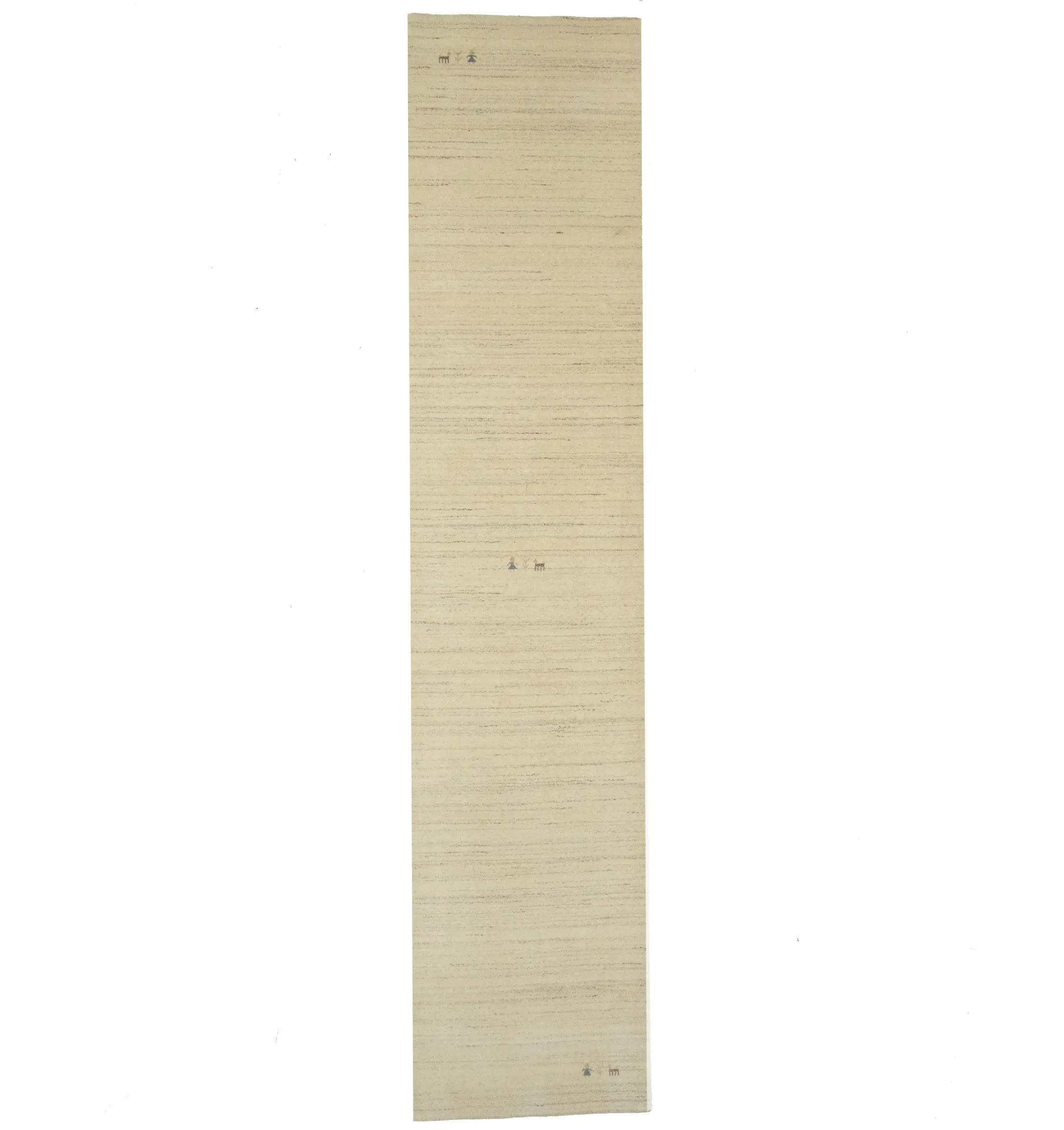 Magic Rugs Oatmeal Tribal 3X12 Gabbeh Modern Runner Rug