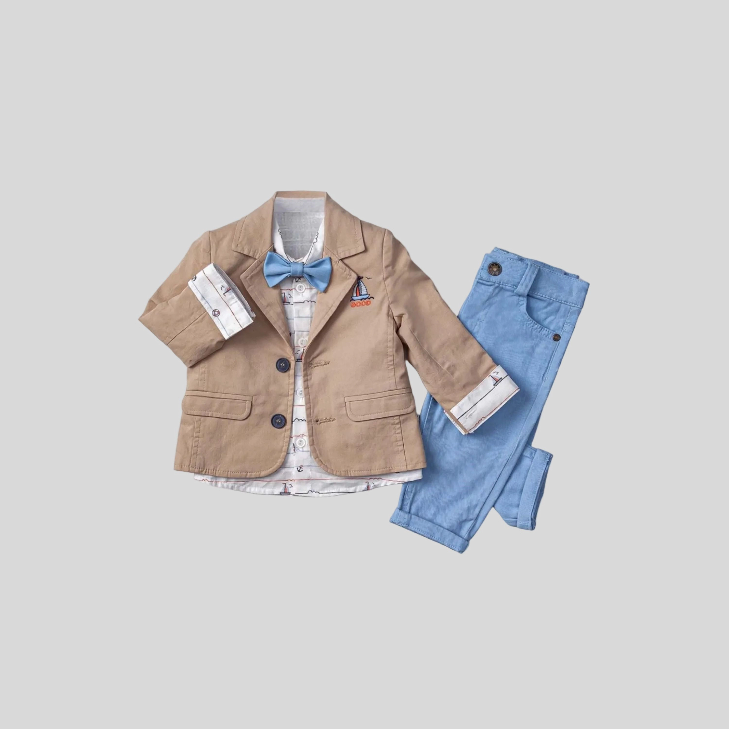Wear Sierra Boys Toddler 3‑Piece Suit Set