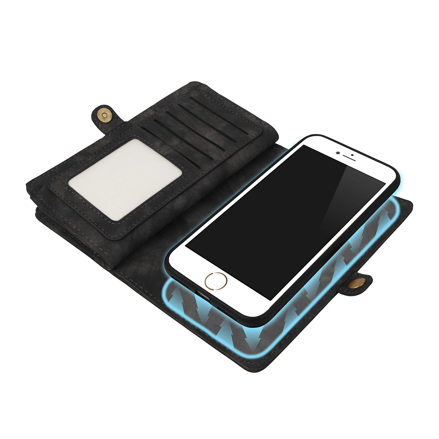 GBruno Detachable 2-in-1 Wallet Case For IPhone 6
