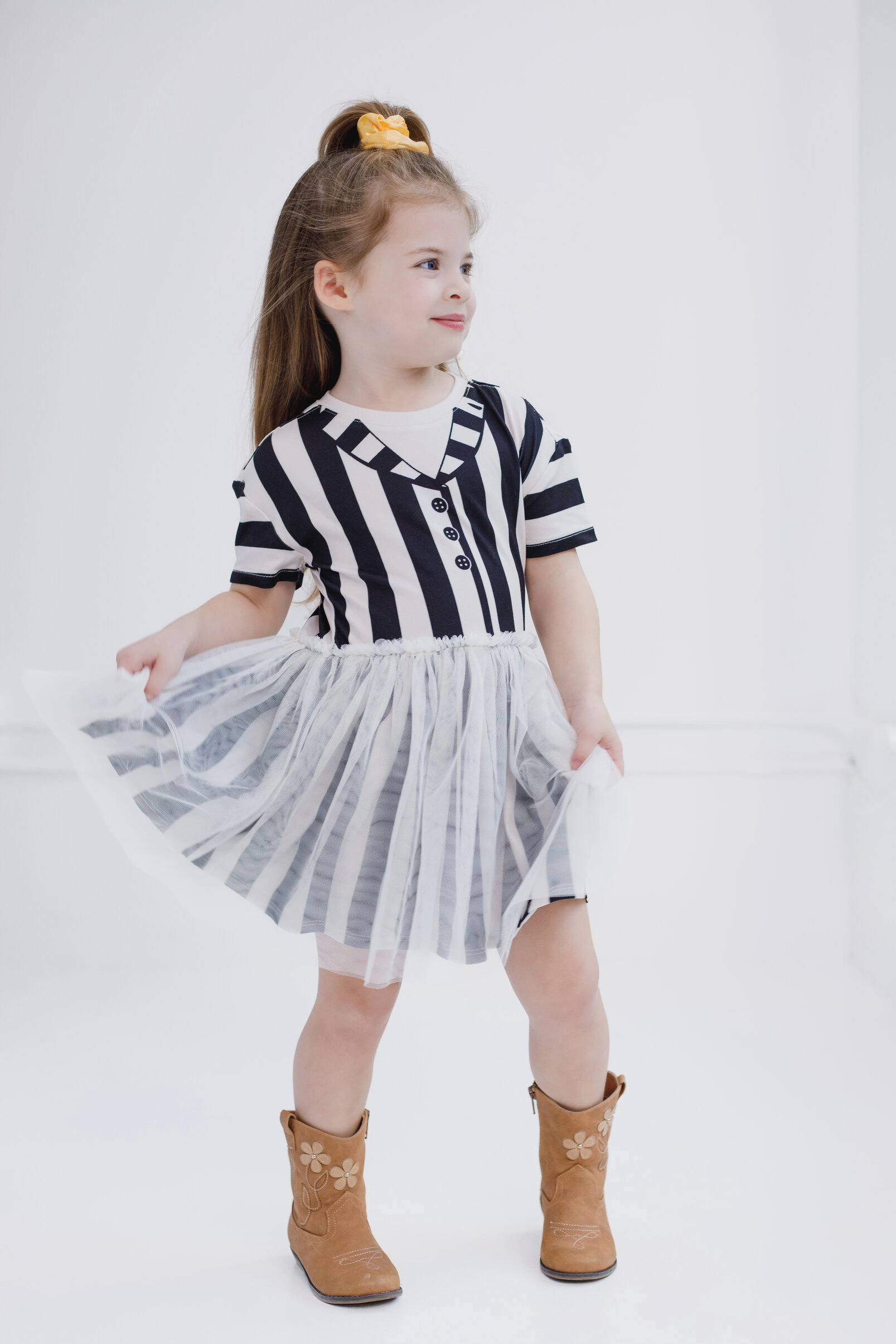 Beetlejuice Girls' Cosplay Tutu Dress