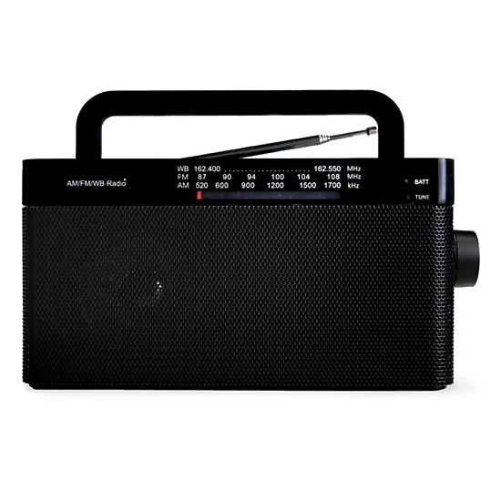 Emerson AM/FM/WB Emergency Radio with Telescopic Antenna