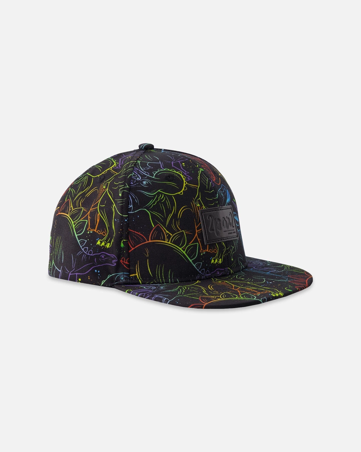 Deux par Deux Boys Cap Dinosaur Print
