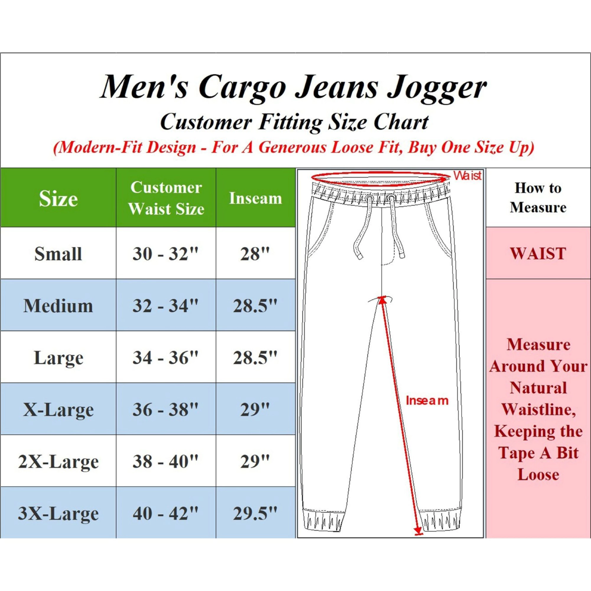 Blue Ice Men’s Stretch Cargo Carpenter Jean Jogger