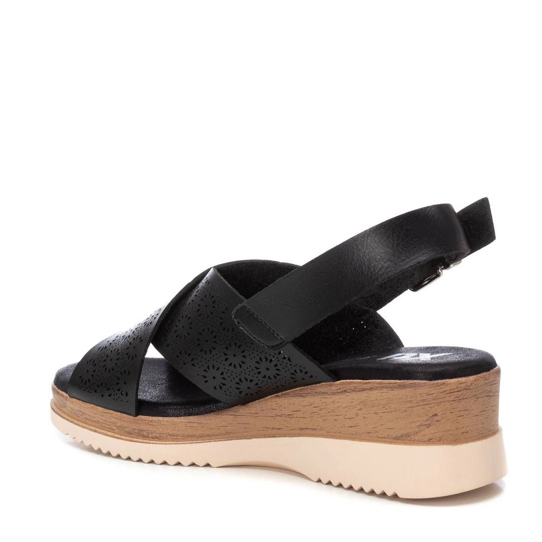 XTI Women's PU Slingback Wedge Sandals