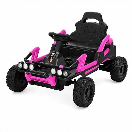 12V Kids Ride On Car with Dual Motors, Electric Vehicle with