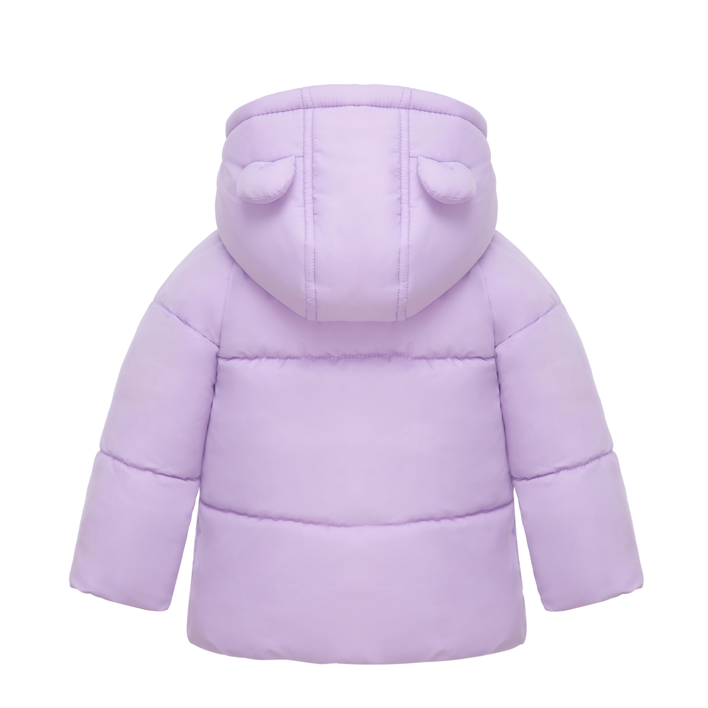 Rokka&Rolla Baby Girls' Borg-Lined Bear Ears Puffer Jacket