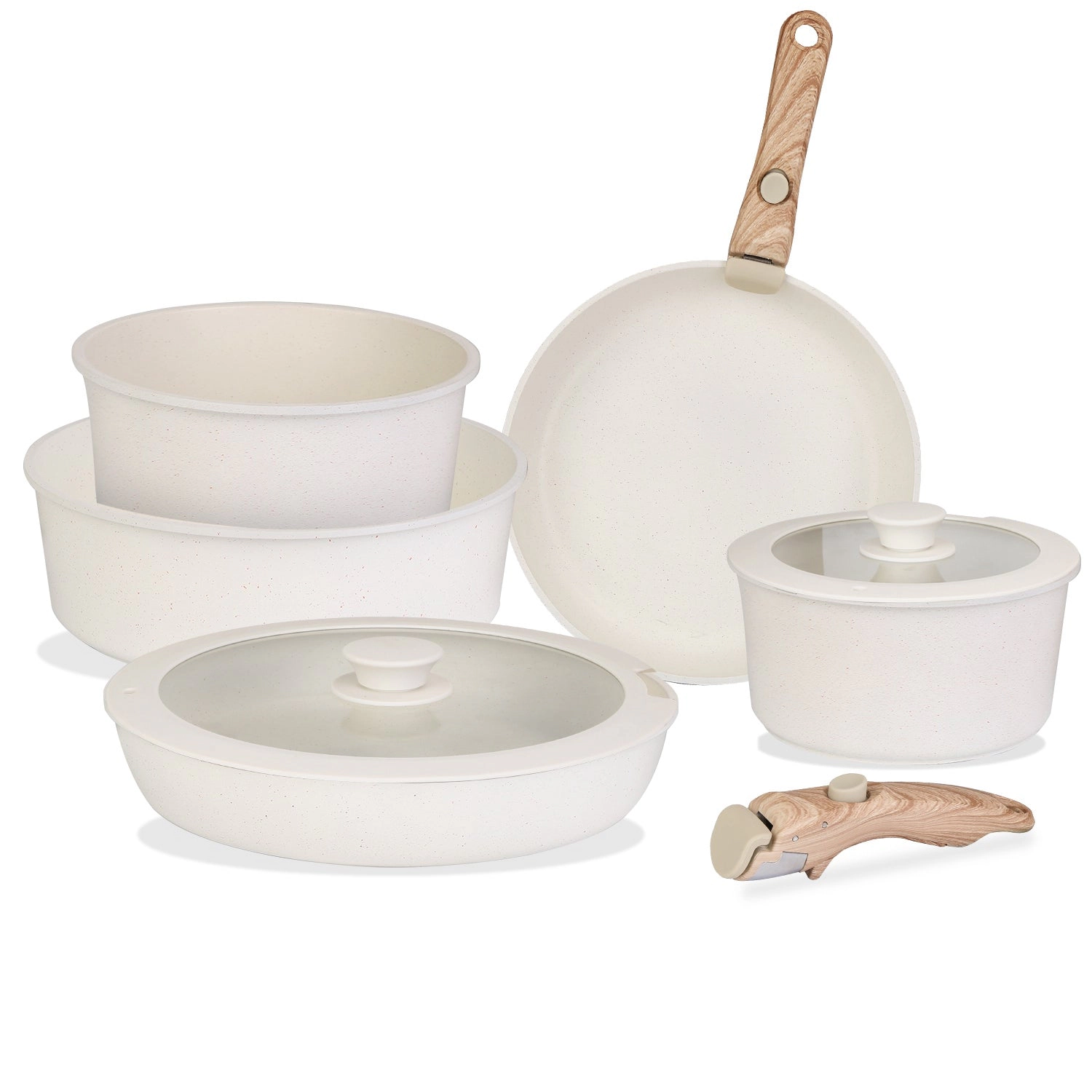 GBruno Nonstick 9-Piece Cookware Set