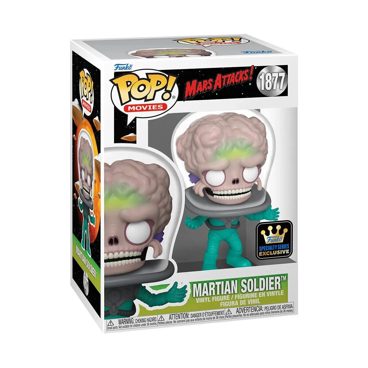 Funko Pop! Mars Attacks - Martian Soldier #1877