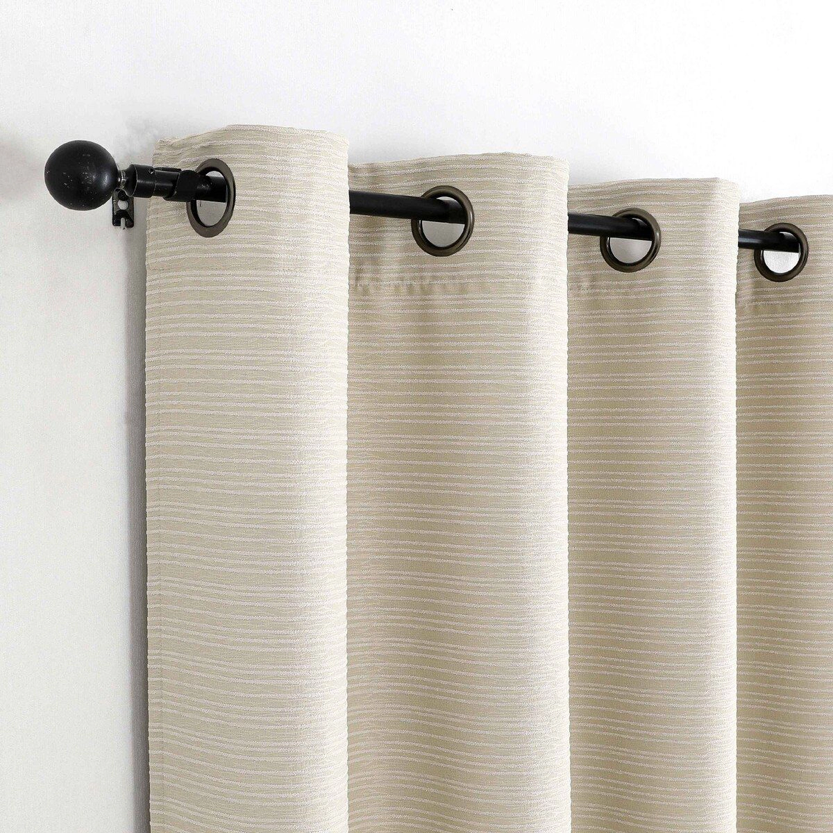 Kate Aurora 1 Piece Grace Hotel Room Darkening Grommet Top Window Curtain Panel - 84 in. Long