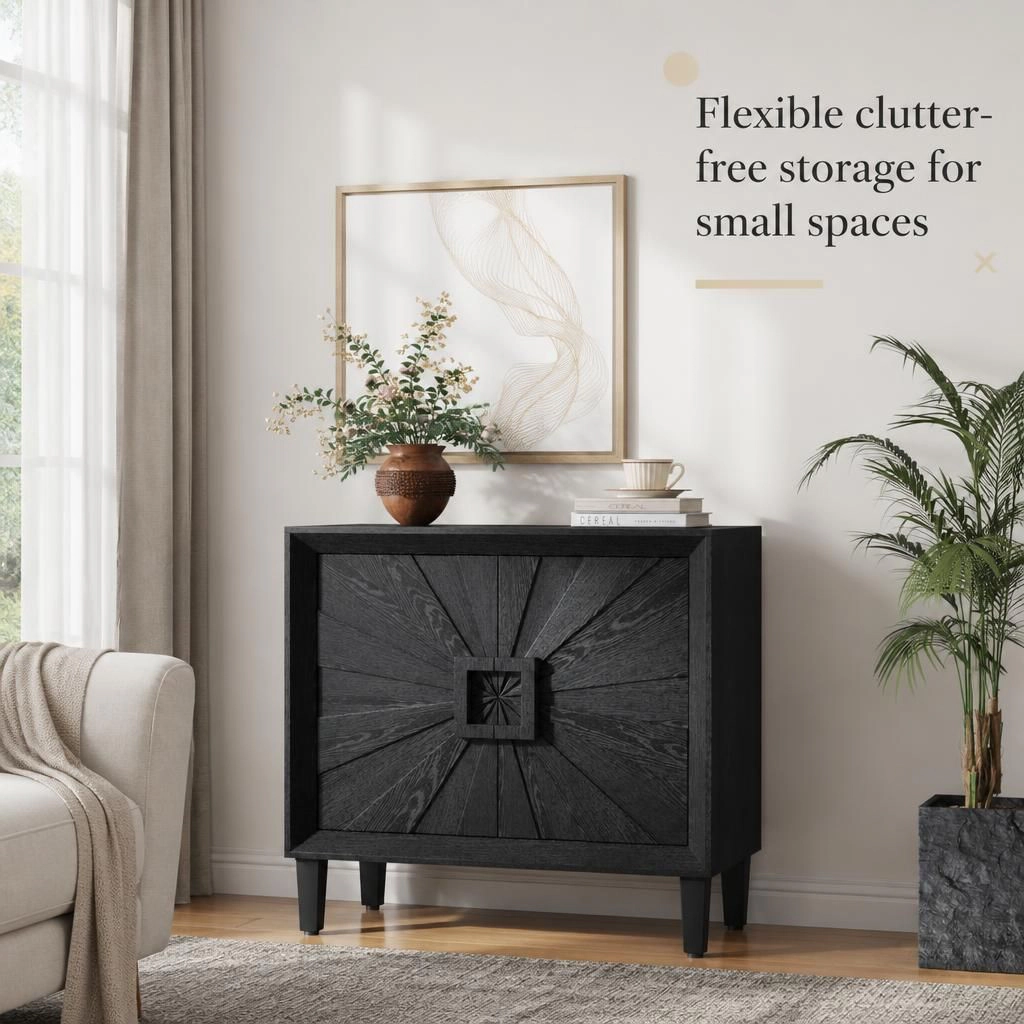 GOODSILO Compact Freestanding Indoor Storage Cabinet