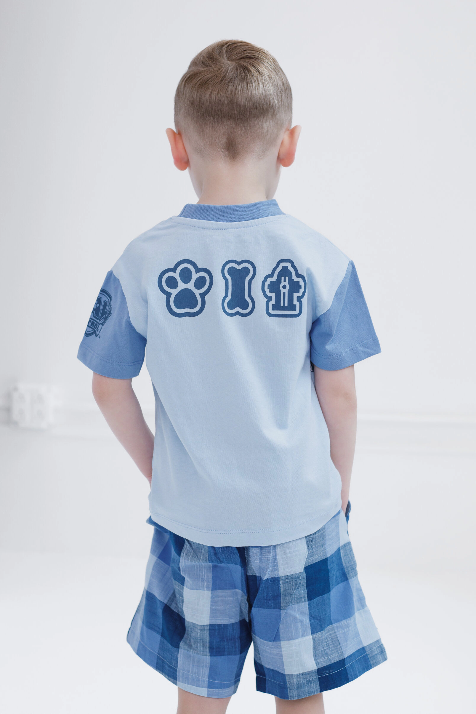Paw Patrol Boys' 2-Piece T-Shirt and Shorts Set