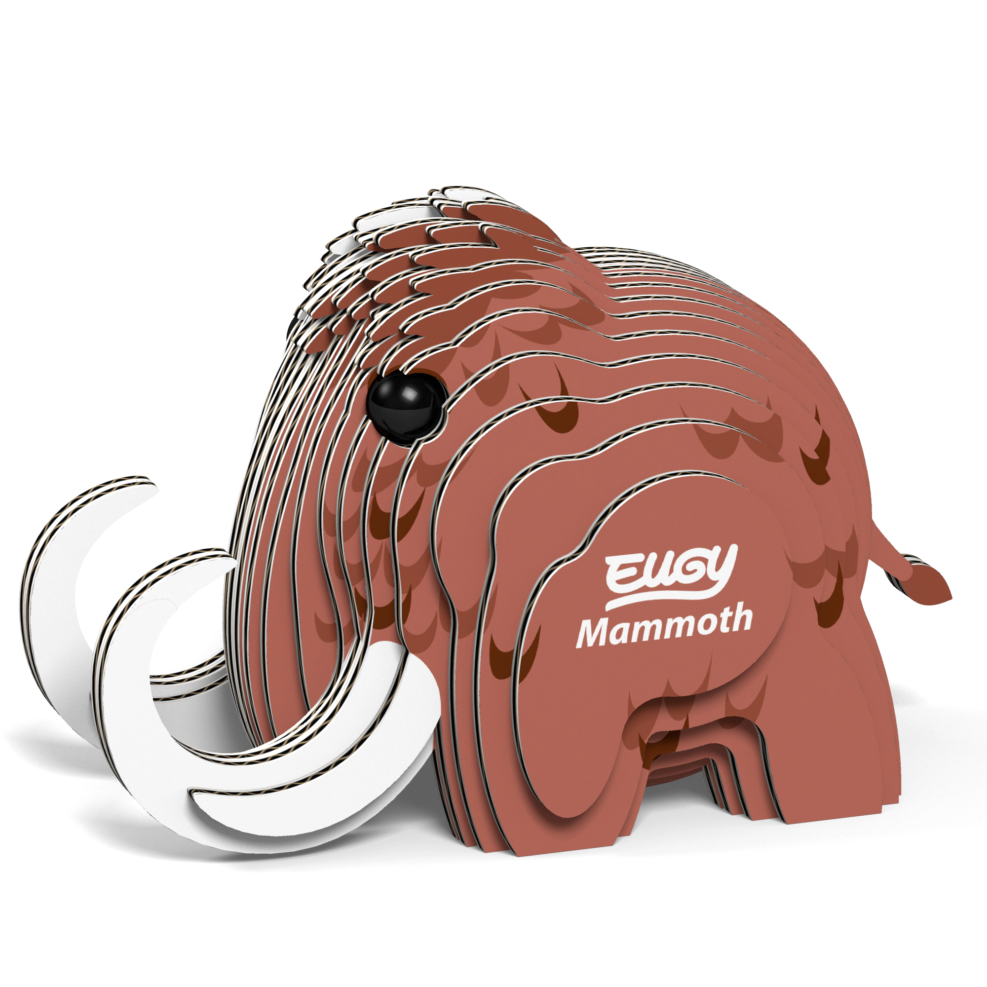EUGY Mammoth 3D Puzzle - contains 22 puzzle pieces