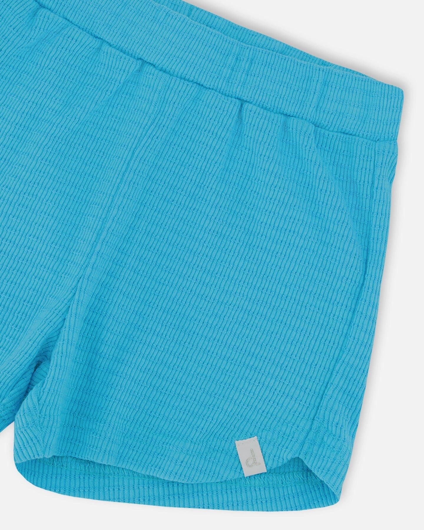 Deux par Girls Elastic Waist Crinkle Jersey Shorts