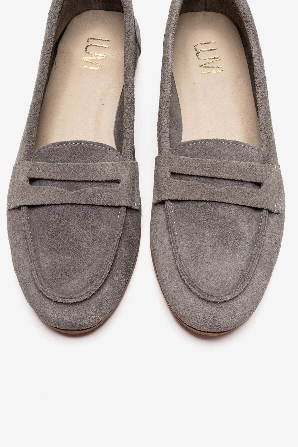 Forever & Always Womens Dorothy Leather Loafer