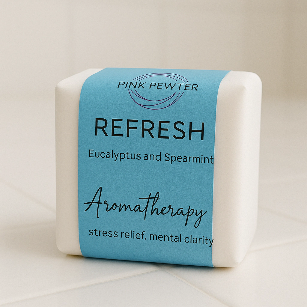 Pink Pewter Premium Aromatherapy Shower Steamers with Pure Essential Oils (10pc)