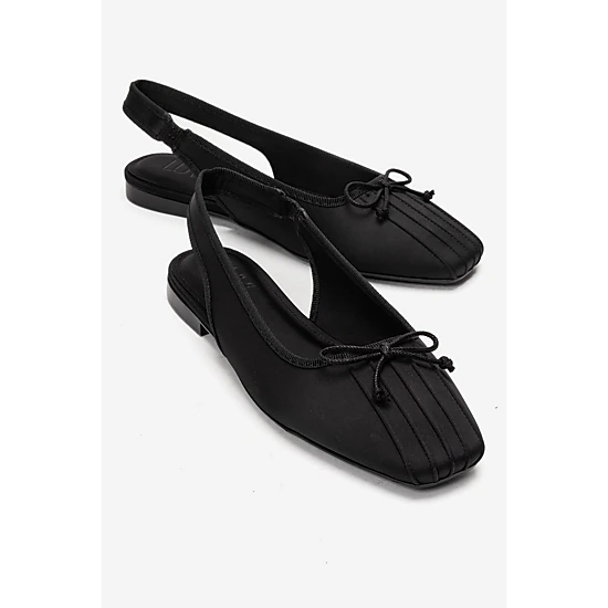 Prologue Shoes Womens Zelvia Bow Slingback Ballet Flat