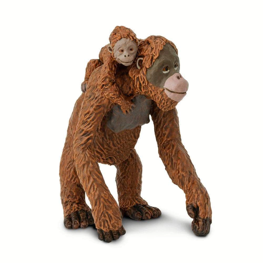 Safari Ltd. - Orangutan with Baby Kids Toy Figure