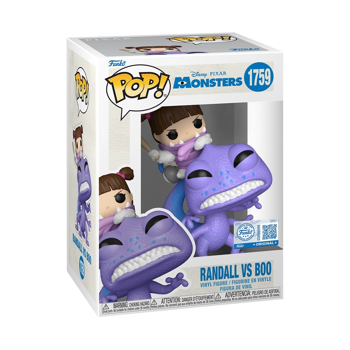 Funko Pop! Monsters: Randall vs. Boo #1759