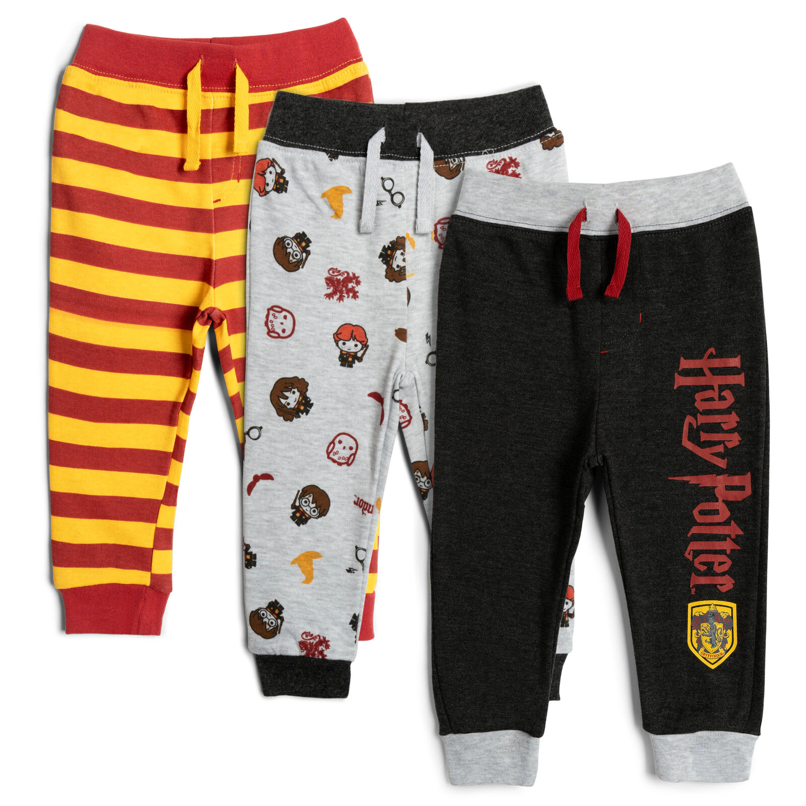 Harry Potter Baby Boys' 3-Pack Jogger Pants