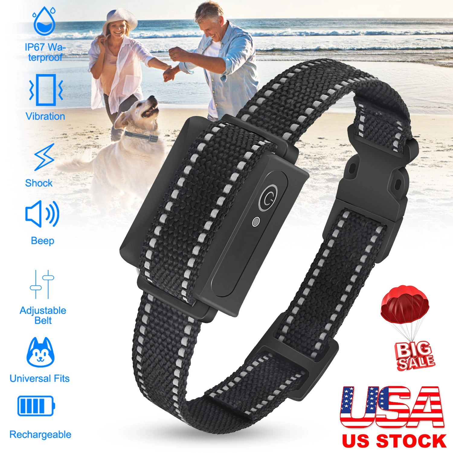 GBruno Waterproof Dog Training Collar Receiver